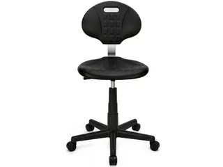 Werkstoel Euroseats Tarente Medium zwart - 3