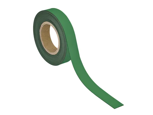 Magneetband MAUL beschrijf- wisbaar 10mx30mmx1mm groen