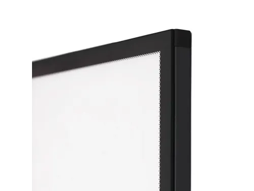 Slide-in posterframe Slim A2 LED verlicht Zwart