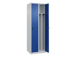 locker voor scheiding van kleding,HxBxD 1850x600x500mm,2vak - 2