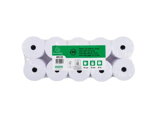 Exacompta 40513E Papierrol 60 Gram 70mmx70mmx12mm 44 Meter