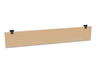 paneel voor knieën,v. in hgte. verst. bureau,B 2000mm,NE-esdoorn - 1