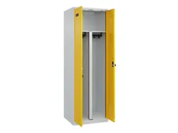 PBM-locker,HxBxD 1850x600x500mm,2vak,vak B 300mm,draaigrendel