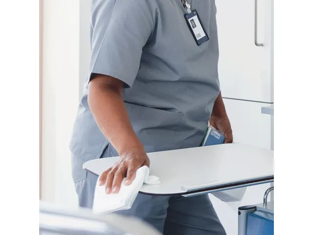 Microvezeldoek Tork Premium Disposable 40 vel wit 183700