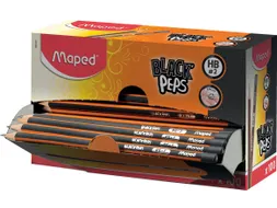 potlood Black'Peps HB zonder gum karton display
