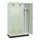 locker voor scheiding van kleding,HxBxD 1950x1200x500mm,3vak