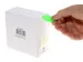 Etiket Rillprint 35mm op rol fluor groen 500 stuks