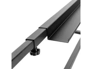 Whiteboard Rocada Natural 129x100cm wit mobiel 2-zijdig - 3