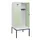 locker met bank,HxBxD 1950x800x815mm,2vak,vak B 400mm,cilinderslot