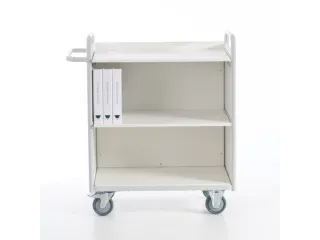 Dossierwagen 150kg 3 Etages H 1070mm 800x490mm Ral7035 - 3