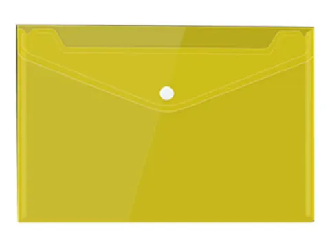 Documentenmap A4 335x245mm Geel