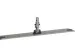 Support mop Swish 370500 Superior velcro 55cm aluminium