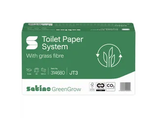 Toiletpapier GreenGrow ST10 systeemrol 2-laags 712vel naturel 314680 - 3