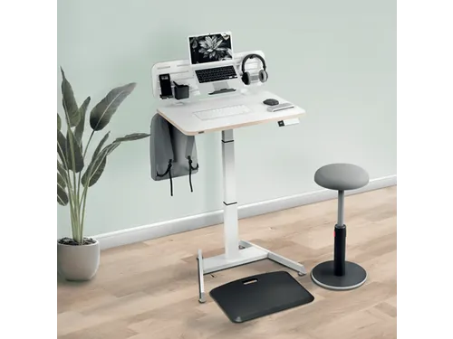 Zit-Sta bureau 80x60cm Leitz Ergo elektrisch klein