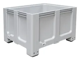 Stapelcontainer Pe Hxbxd 760x1200x1000mm 610 Liter 4Poten Grijs