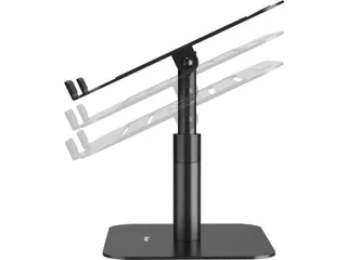 Alumia laptopstandaard zwart 15 inch - 4