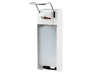 Zeepdispenser Desinfectiemiddeldispenser Wit 1000ml Lange Beugel - 1