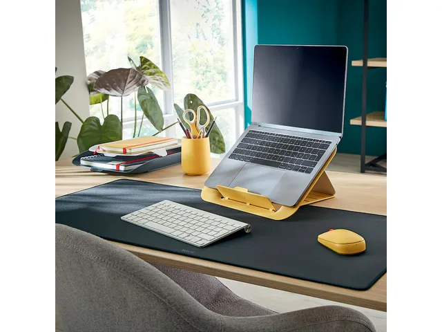 Bureau-onderlegger Leitz Cosy 80x40cm oprolbaar grijs