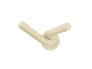 Wandkapstok 2 haken Beige - 1