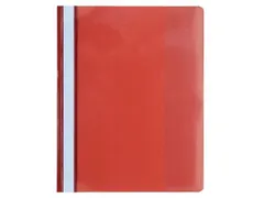 Snelhechtmappen Premium PVC A4 rood
