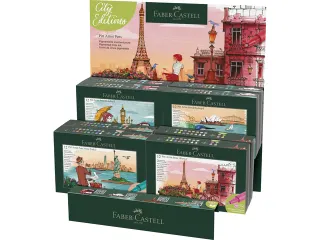 Tekenstift Faber-Castell Pitt Artist Pen Brush display steden New York - 2