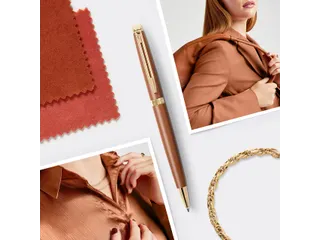 Balpen Waterman Hémisphère Fashion GT Medium metallic koper - 7