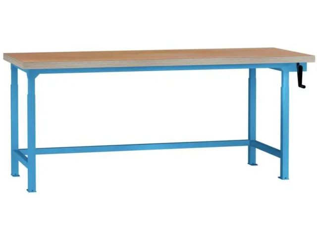 Établi Tube D'acier Carré Coloris Ral5010