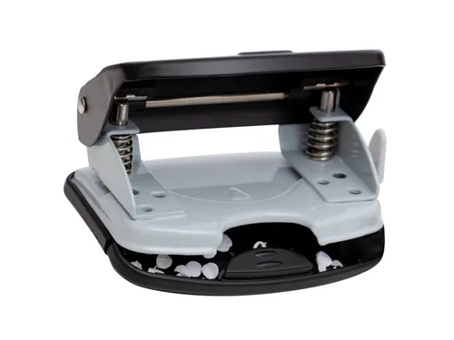 Q-CONNECT Medium Duty perforator Metaal 2-gaats 20 vel Zwart