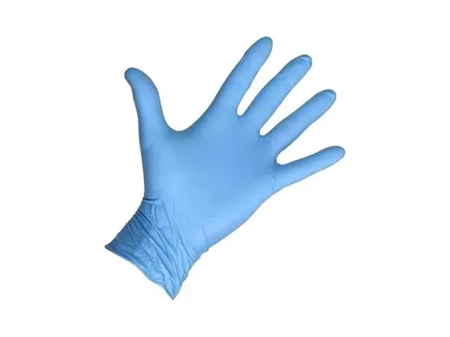 Handschoen Hynex nitril M blauw extra sterk 5gr 100 stuks