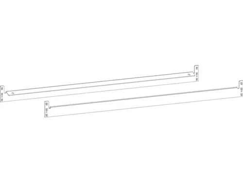 traversepaar,v. bandenstelling,BxD 1000x400mm,vakl. 150kg,verzinkt