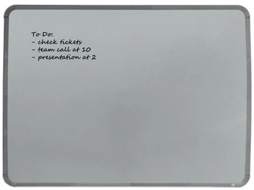 Whiteboard Nobo Slim Line 43x58cm Zilver