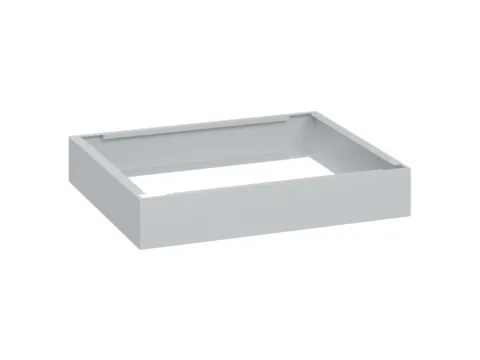 sokkel,HxBxD 100x600x500mm,kunststof,RAL7035,meerprijs