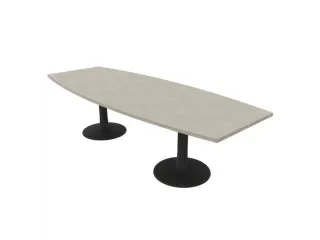 vergadertafel,HxBxD 740x2800x1100mm,vatvormig - 1