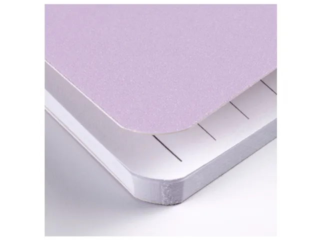 Notitieboek Bruynzeel A6 40vel glitter assorti set van 3 stuks