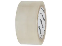 Donau verpakkingstape PP Hot-Melt 48mmx66m 50 micron transparant