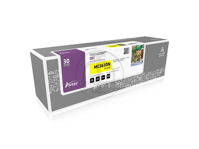 AS20044 ASTAR OKI Geel 46508709 C/MC toner
