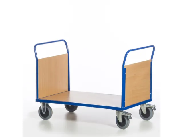 dubbele kopwandwagens,draagverm. 600kg,laadvl. LxB 1200x800mm