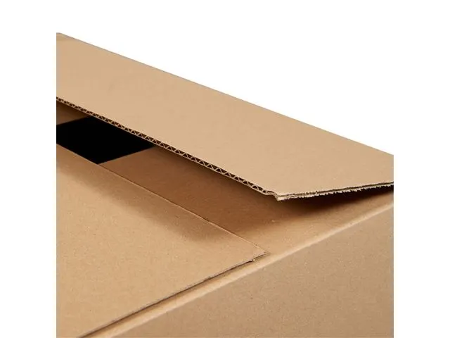 Boîte américaine pliable Simple cannelure Brun 310x215x100mm 20 piè