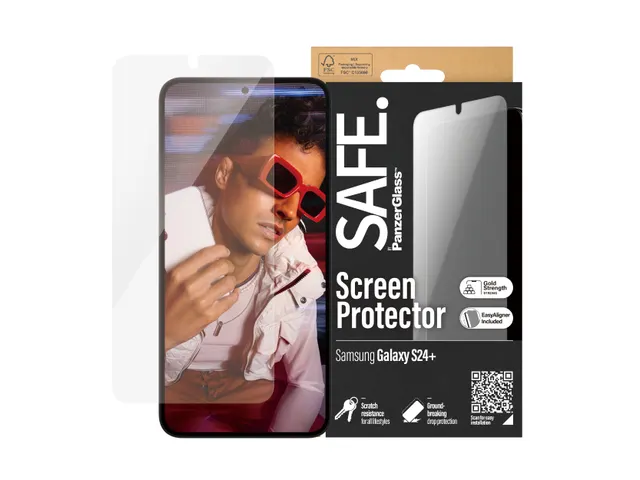 PanzerGlass SAFE. by Screen Protector Samsung Galaxy S24+ | Ultra-W