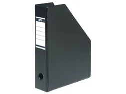 Tijdschriftcassette Elba A4 zwart
