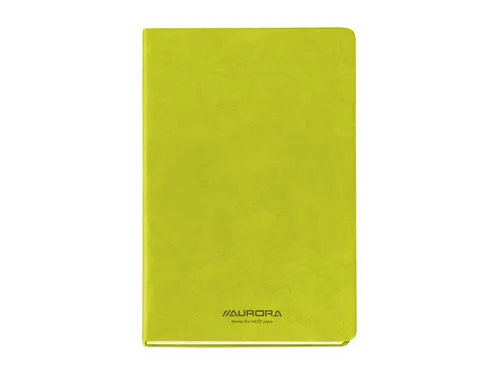Notitieboek Aurora Capri A5 192blz lijn 80gr groen