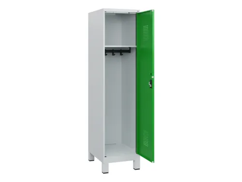 schoollocker,HxBxD 1630x400x500mm,1vak,vak B 400mm,cil.-slot,voeten