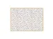 Set de table 45x32cm PVC Points Couleur terre 6 pièces