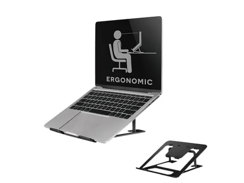 Laptopstandaard NSLS085 10 - 17 inch Zwart