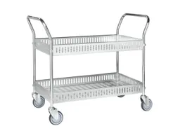 tafelwagen,draagverm. 250kg,2etage(s),laadvl. LxB 935x535mm