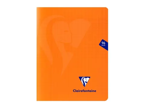 Schrift Mimesys A4+ 48 vel Seyès, kaft in PP Oranje