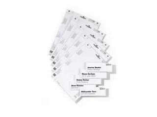 Durable 4850 Papieren inserts voor deurbordjes 149x52.5mm 50 stuks - 1