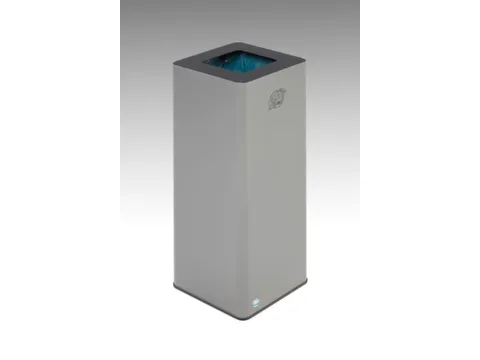 afvalverzamelaar,1x70l,HxBxD 796x320x320mm,klemring