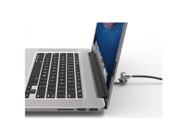 Blade Universal Keyed Cable Lock Silver