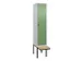 locker voor scheiding van kleding,HxBxD 2120x400x815mm,1vak